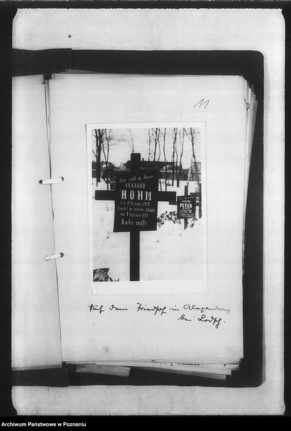 Obraz 15 z jednostki "Zweigstelle Litzmannstadt (Łódź) Aufnahmen"