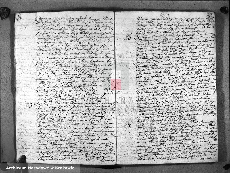Obraz 11 z jednostki "Księga Aktów Urodzenia i Uznania dla Parafii Sgo Floryana przy Krakowie na Rok 1824"