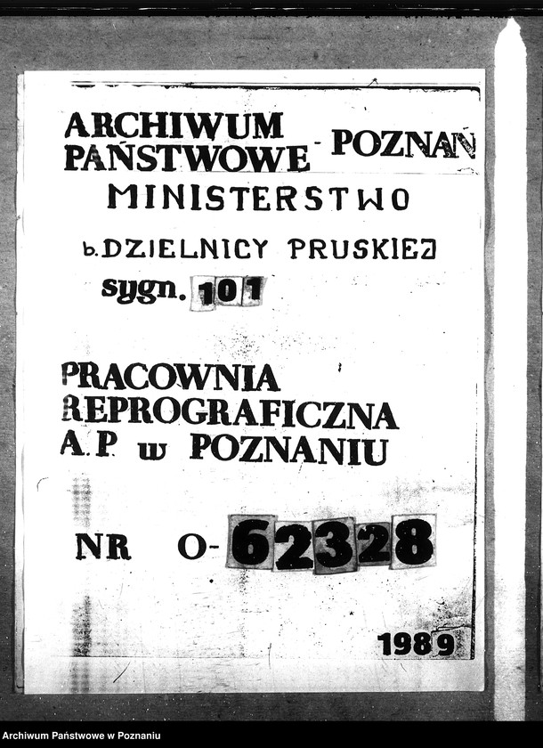 Obraz 1 z jednostki "Sprawy ogólno-administracyjne Sadzonki i fundusz nawozów sztucznych"