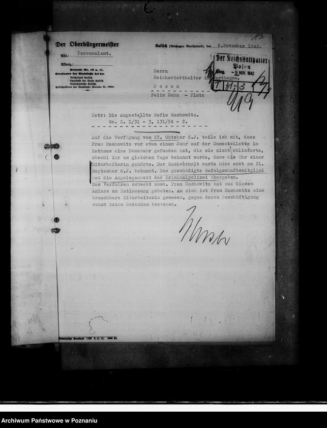 Obraz 18 z jednostki "Bewerbungen um Anstellung"