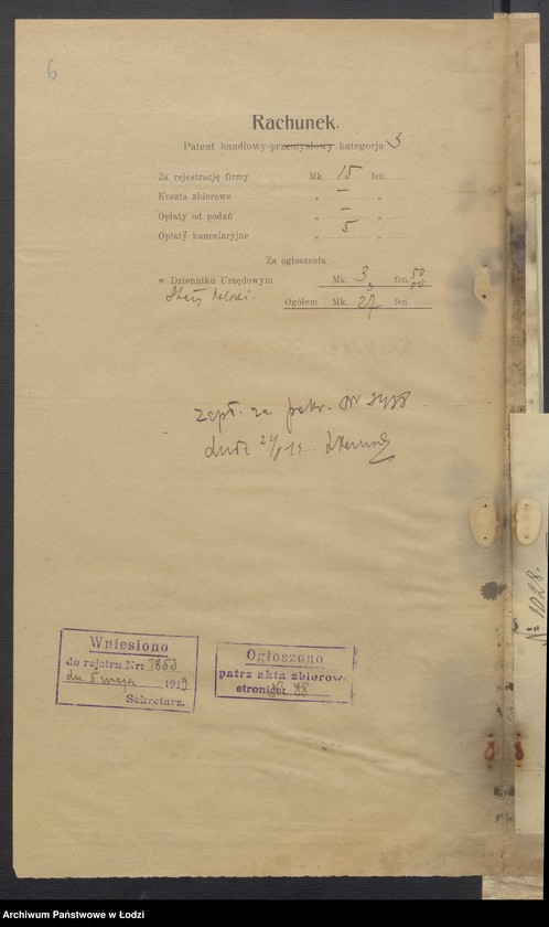 Obraz 8 z jednostki "Herszel Hertz- skład manufaktury"