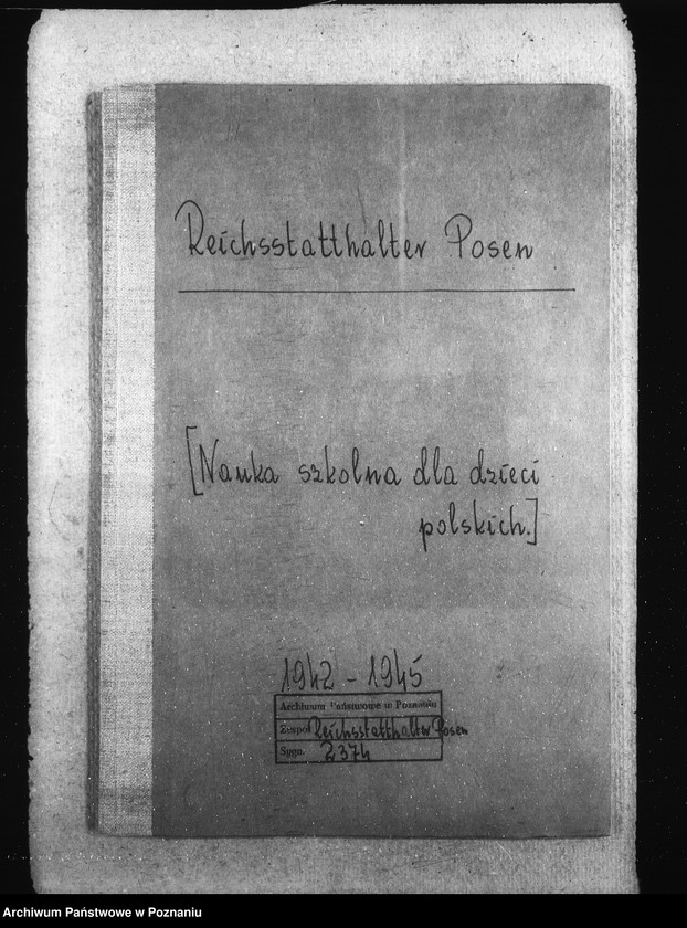 Obraz 4 z jednostki "Nauka szkolna dla dzieci polskich"