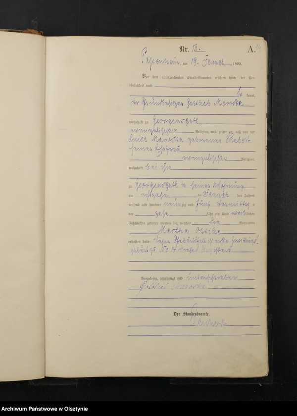 image.from.unit.number "Geburts-Haupt-Register Nr 1 - 264"