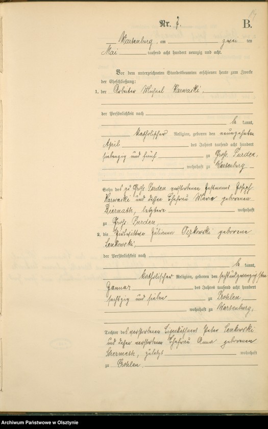 image.from.unit.number "Heiraths-Haupt-Register Nr 1 - 35"