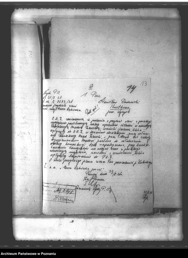 Obraz 17 z jednostki "Parcelacja majątku Dąbrówka Nowa powiat bydgoski"