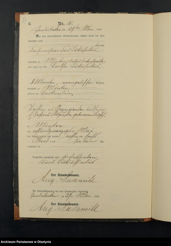 image.from.unit.number "Sterbe-Neben-Register Nr 1 - 51"