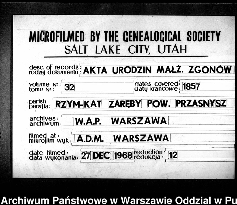 image.from.unit.number "Akta urodzeń, małżeństw i zgonów"