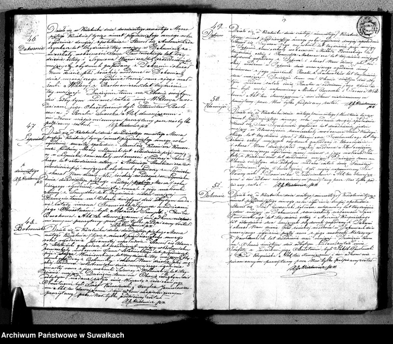 image.from.unit.number "Duplikat Aktów Urodzonych, Zaślubionych i Zmarłych Parafii Rzymsko-Katolickiej Kaletnik z roku 1856."