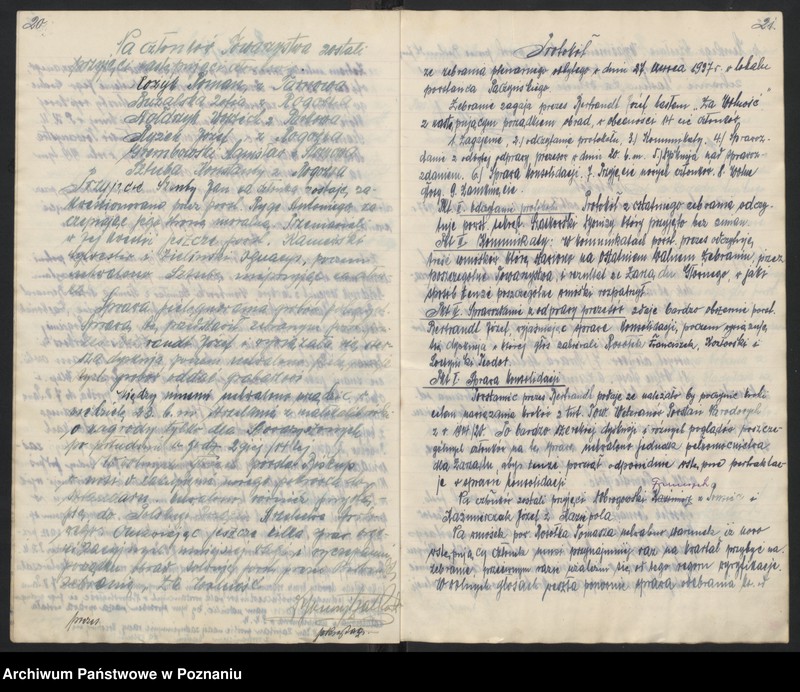 Obraz 14 z jednostki "Rogoźno, powiat Oborniki - akta koła [protokoły zebrań]"