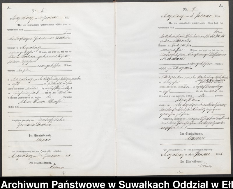 image.from.unit.number "Geburts-Neben-Register des Preussischen Standes-Amtes Angerburg Kreis Angerburg"