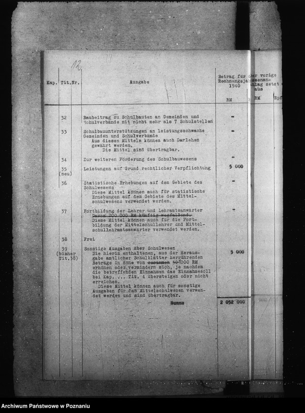 Obraz 17 z jednostki "Haushaltspläne für Volkschulen"