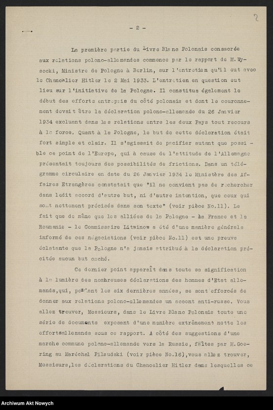 image.from.unit.number "Exposé de Monsieur Graliński, sous - secretaire d