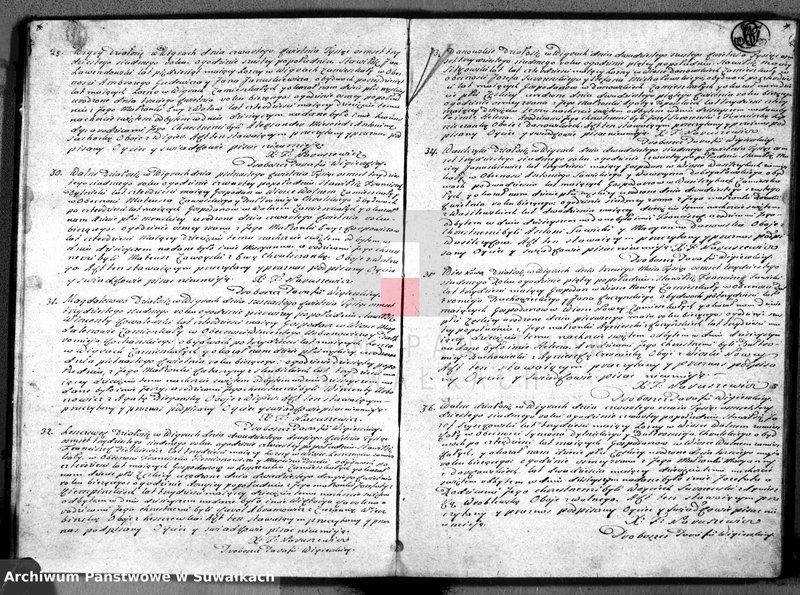 image.from.unit.number "Duplikat urodzonych, zaślubionych y umarłych kościoła wigierskiego parafialnego roku 1837"