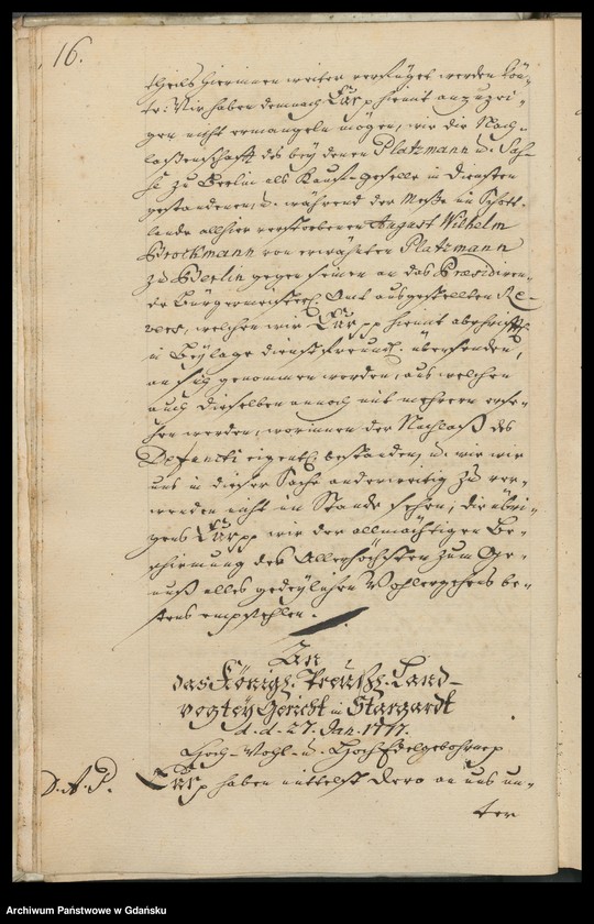 image.from.unit.number "[Liber missivarum]. Register der in vorstehenden Briefen […] enthaltenen Materien. [Indeks adresatów]"