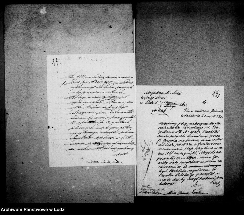 Obraz 11 z jednostki "Akta w przedmiocie pożyczki Andrzeja Jeżewicza"