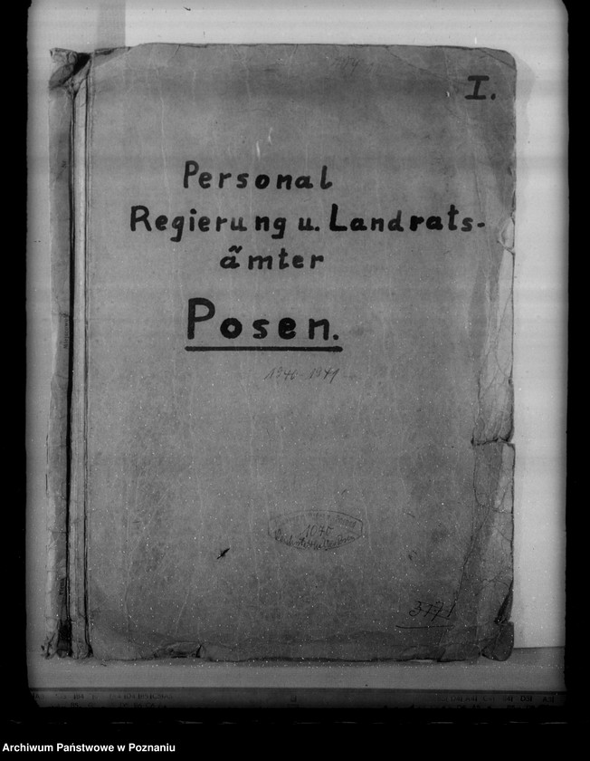 Obraz 4 z jednostki "Personal. Regierung und Landratsämter Posen"