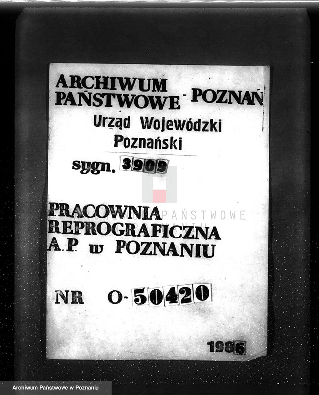 image.from.unit.number "Plan urządzenia gospodarstwa leśnego dla lasu Anny Far w Piotrowie powiat szamotulski 1930-1940"