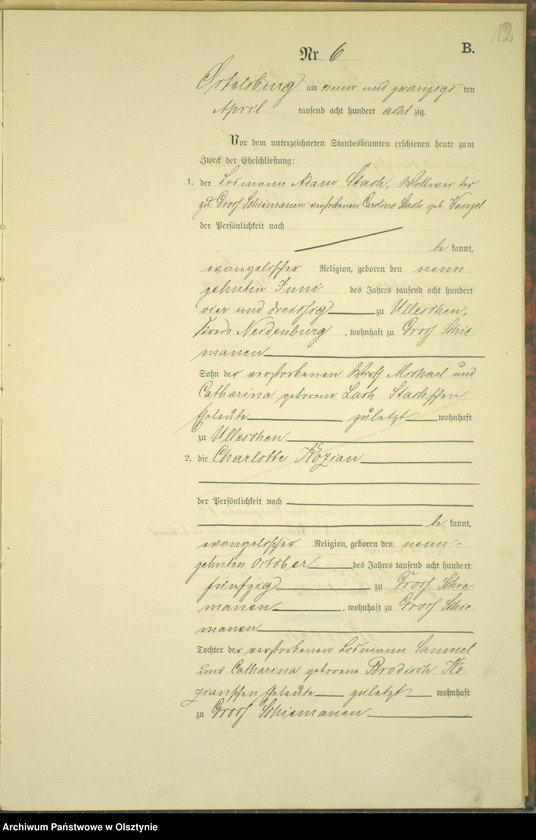 image.from.unit.number "Heiraths-Haupt-Register Nr 1 - 17"