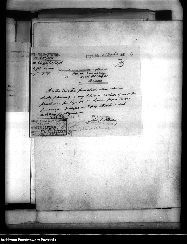 Obraz 8 z jednostki "Majątek Łobżenice powiatu wyrzyskiego odprawy z art. 44 ustawy o wykonaniu reformy rolnej"