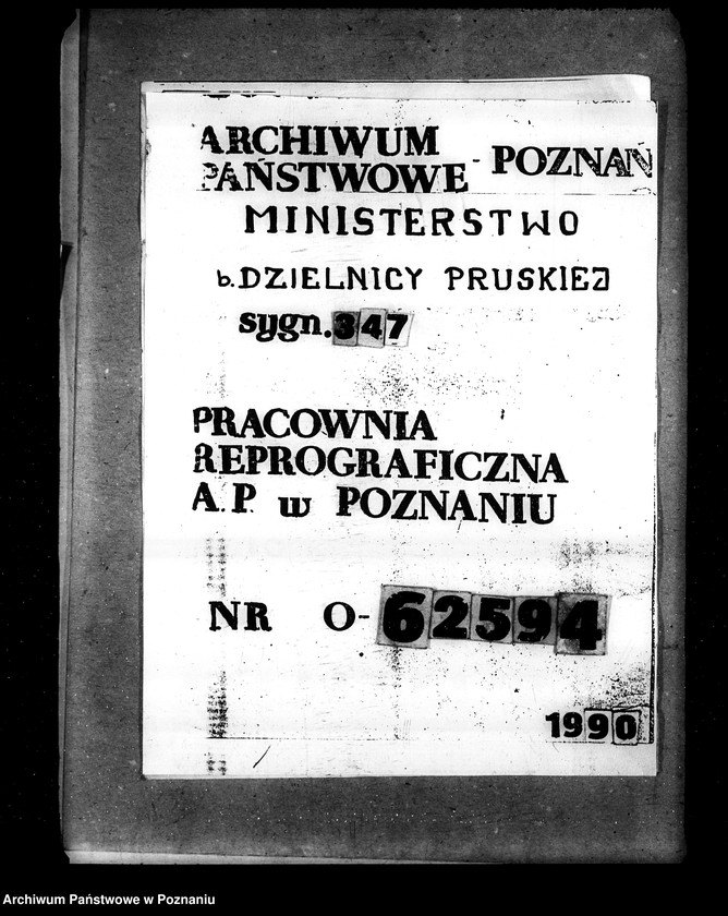 Obraz 1 z jednostki "Sprawy prawne ogólne okólniki i rozporządzenia ministerialne"