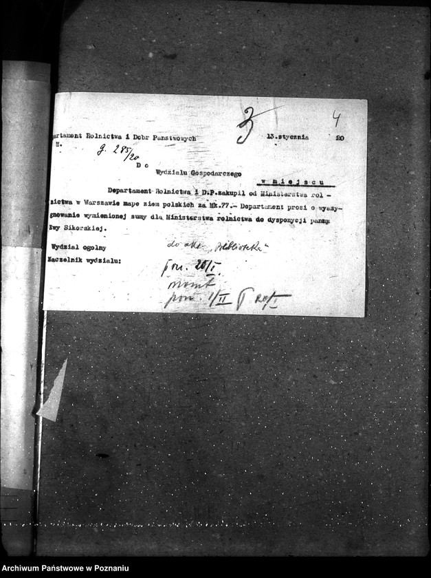 Obraz 9 z jednostki "Sprawy gospodarcze-ogólne biblioteka departamentu"