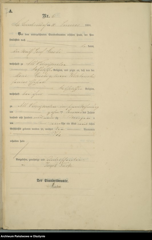 image.from.unit.number "Geburts-Haupt-Register Nr 1 - 127"