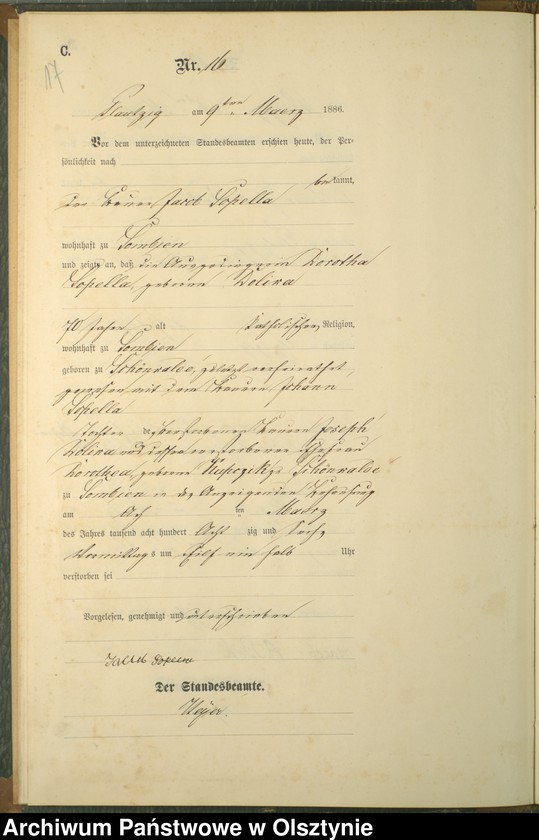 image.from.unit.number "Sterbe-Haupt-Register Nr 1 - 27"