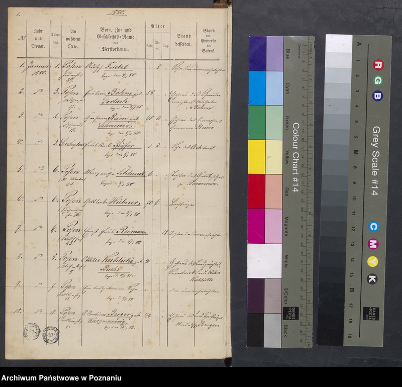 Obraz 3 z jednostki "Sterbenbuch"