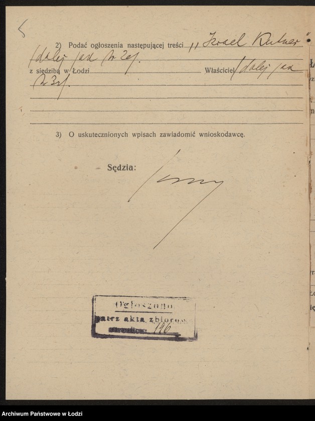 Obraz 7 z jednostki "Kutner Izrael- sprzedaz towarów łokciowych"