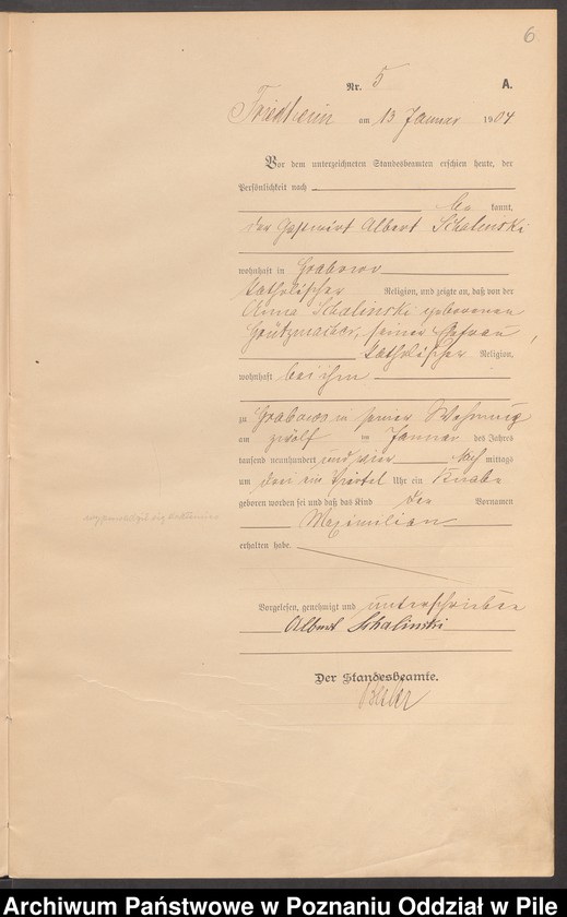 image.from.unit.number "Księga urodzeń"