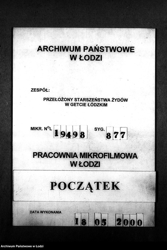 Obraz 1 z jednostki "[Ambulatorium nr 3. Dzienne sprawozdania statystyczne]"