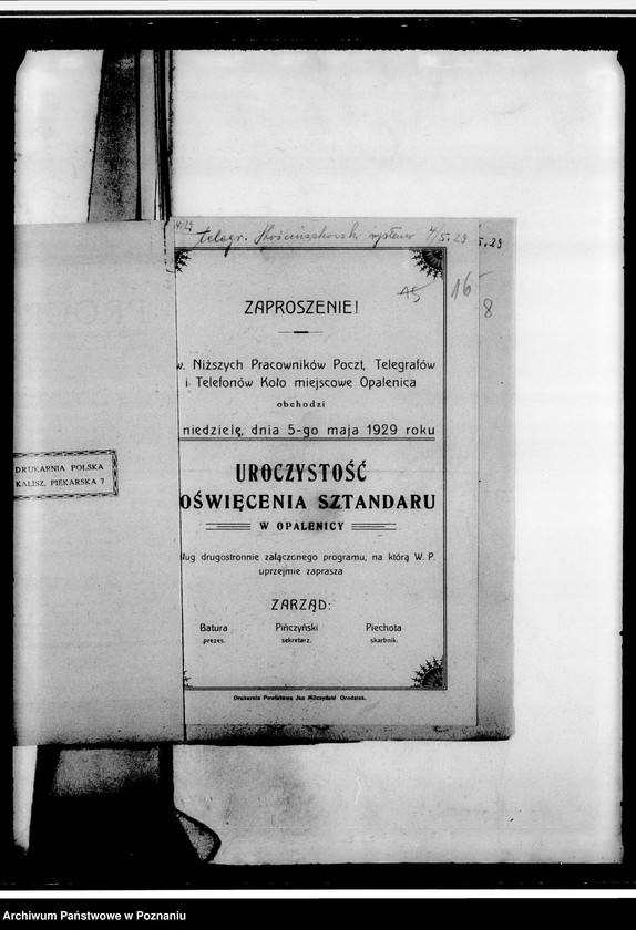 image.from.unit.number "Okólniki i korespondencja Zarządu Okręgowego"