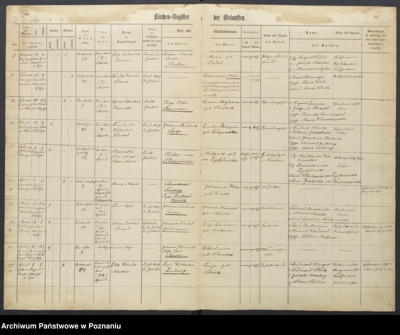 Obraz 5 z jednostki "Duplikat der Tauf, Trauungs und Sterberegister"