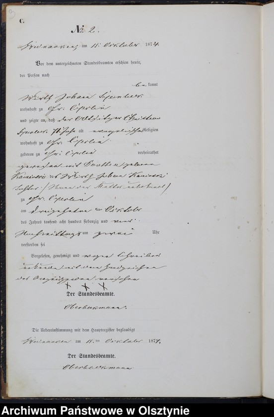 image.from.unit.number "Sterbe-Neben-Register Nr 1 - 28"