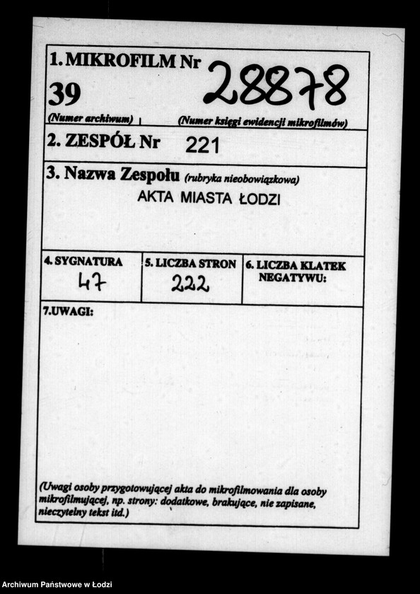 Obraz 2 z jednostki "Akta tyczące się cechu rzeźniczego"