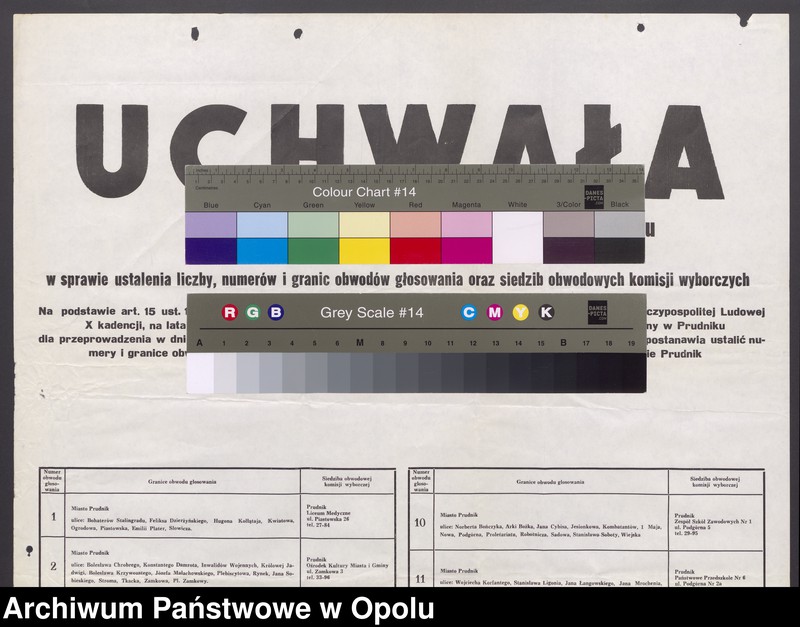 Obraz 3 z jednostki "Wybory do Sejmu i Senatu [-obwieszczenia wyborcze]"