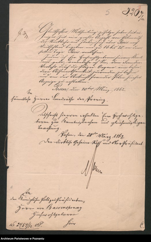 Obraz 8 z jednostki "A. betr. die polnische Emigration"