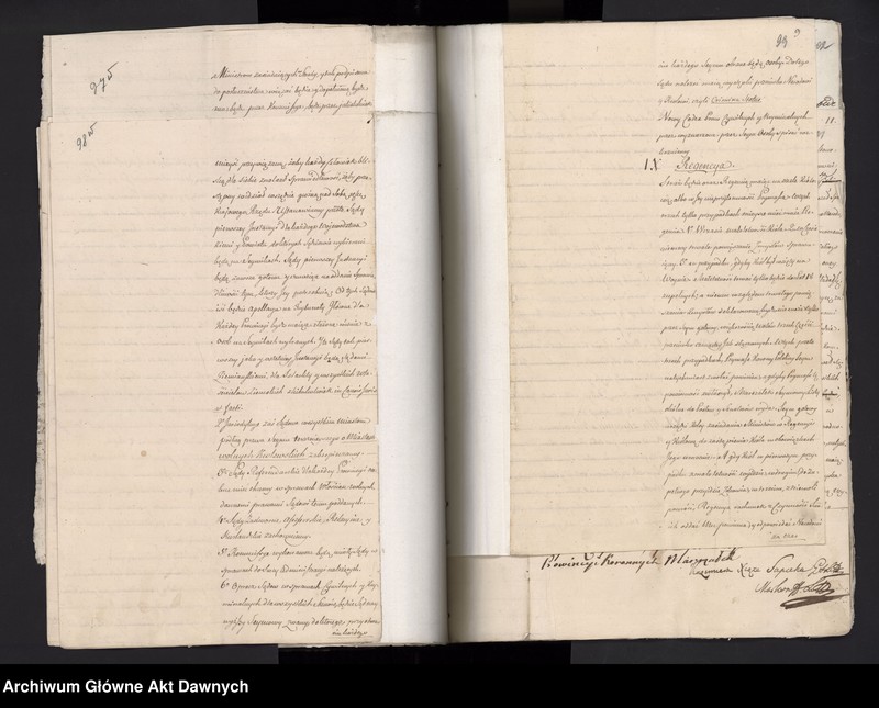 Obraz 9 z kolekcji "Oryginalne rękopisy Konstytucji 3 maja"
