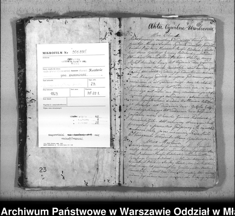 image.from.unit.number "Akta urodzin, małżeństw i zgonów"