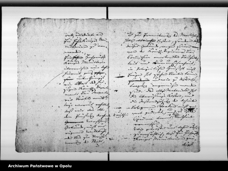 Obraz 10 z jednostki "Acta die bei der Stadt Oppeln dem Staate gehörenden [Garnisongebäude] so wie die Verwei[...] und die Miethe für die Hauptwacht Vol. I de anno 1821"