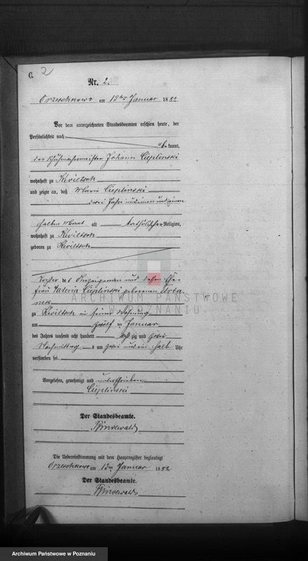 Obraz 4 z jednostki "Księga zgonów"