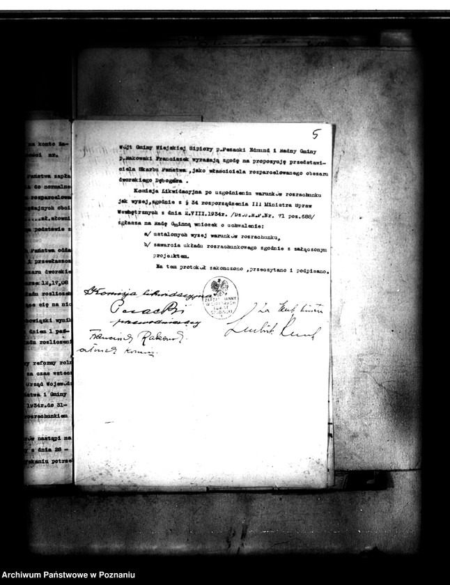 Obraz 9 z jednostki "Rozrachunek rozparcelowanego obszaru dworskiego Dębogóra powiatu szubińskiego"