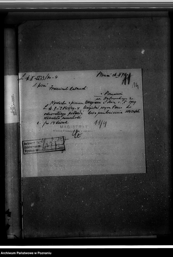 Obraz 19 z jednostki "/Projekt urządzenia warsztatu remontu samochodów przy ul. Dąbrowskiego nr 30/"