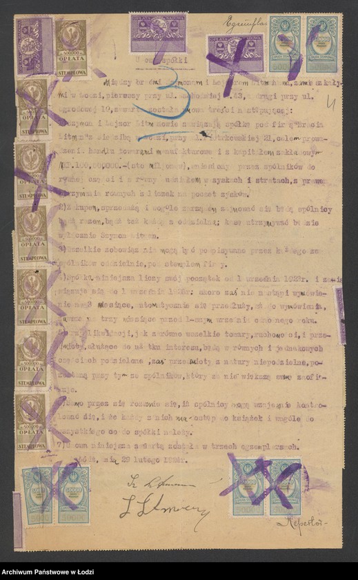 Obraz 6 z jednostki "Bracia Litman- handel towarami manufakturowymi"