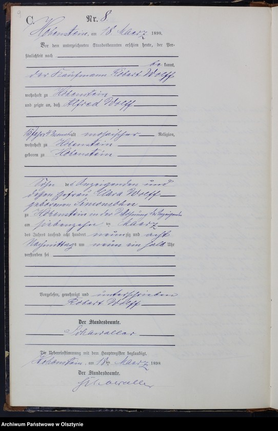 image.from.unit.number "Sterbe-Neben-Register Nr 1 - 58"