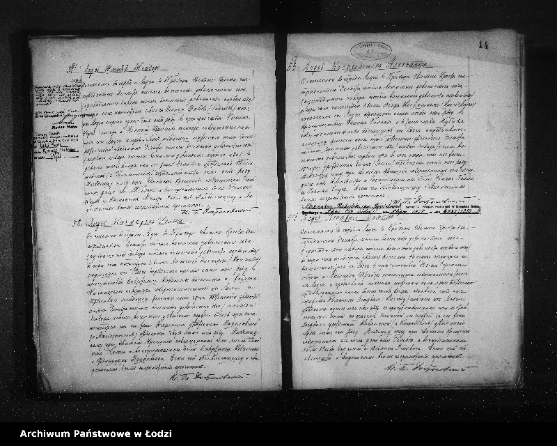 Obraz 18 z jednostki "Akta urodzeń tom I"