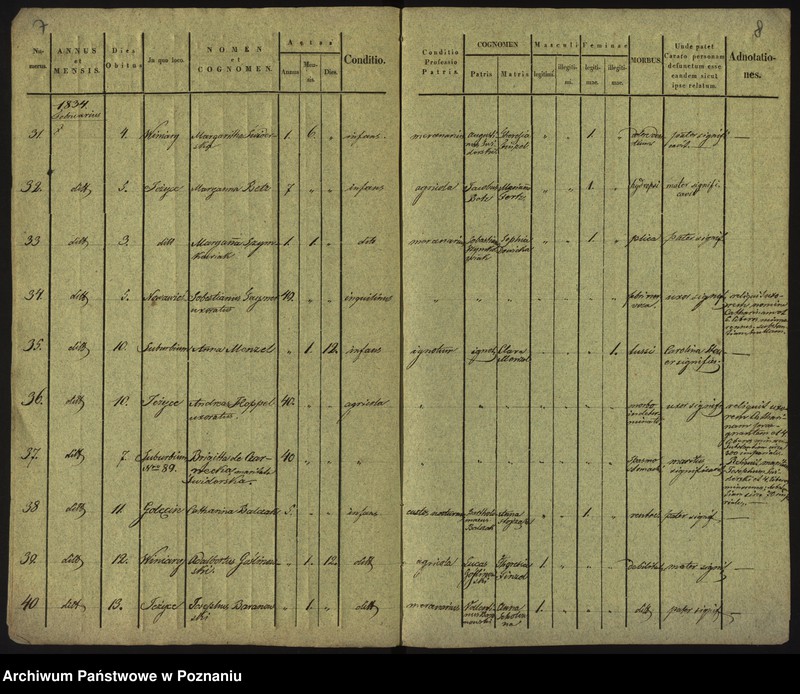 Obraz 7 z jednostki "Księga zgonów"