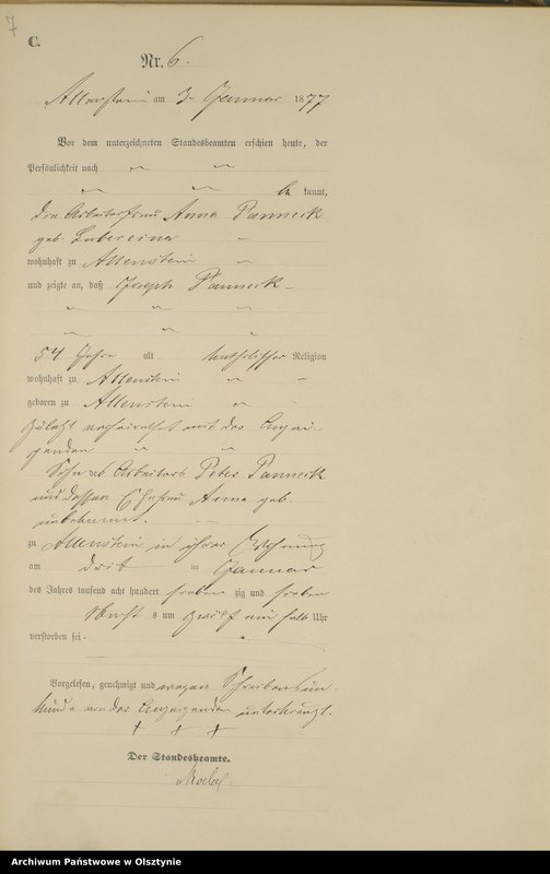 image.from.unit.number "Sterbe-Haupt-Register Nr 1 - 241"