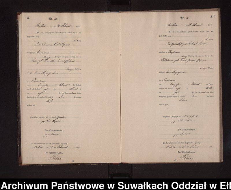 image.from.unit.number "Geburts-Neben-Register des Preussischen Standes-Amtes Stasswinnen Kreis Loetzen"