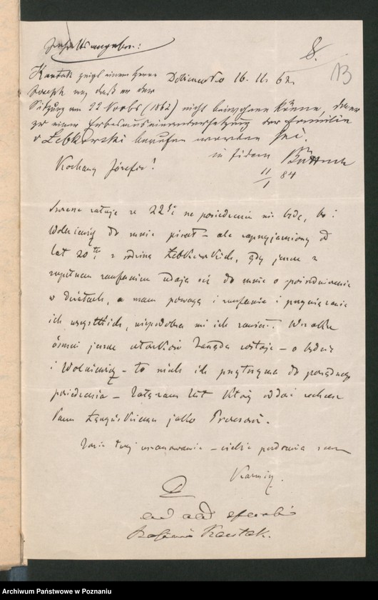 Obraz 17 z jednostki "A. betr. Kasimir Kantak, Landtagsabgeordneter"